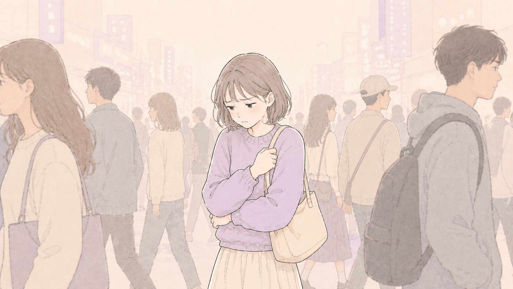 一人になると孤独が怖くてしがみついてしまう